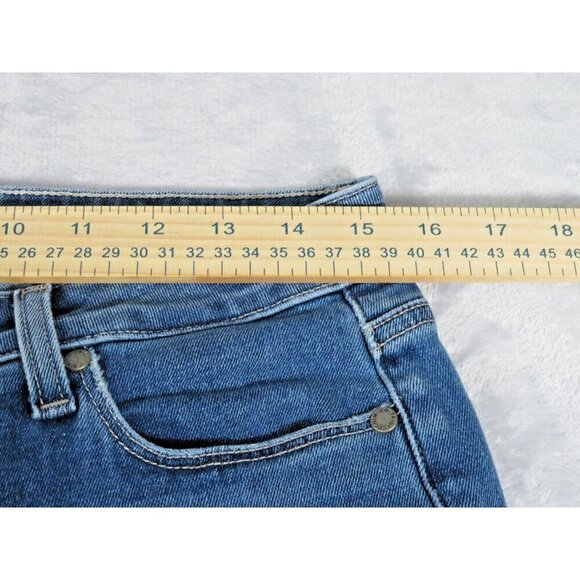 Paige Brigitte Women's Jeans Sz 29 Casual Preppy Straight Leg Medium Wash Demin - Picture 3 of 9